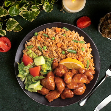 Orange Chicken Combo